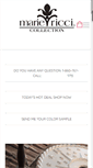Mobile Screenshot of mariericci.com